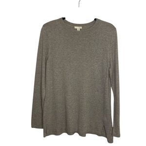 J Jill Gray Tunic Sweater size‎ Small
